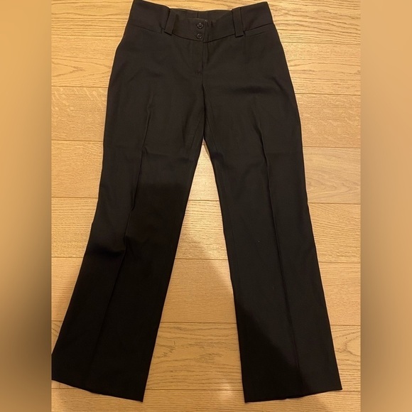 D&G Dolce & Gabbana Wmns Wool Wide Leg Dress Pants Black Size 42 US M - Picture 1 of 5